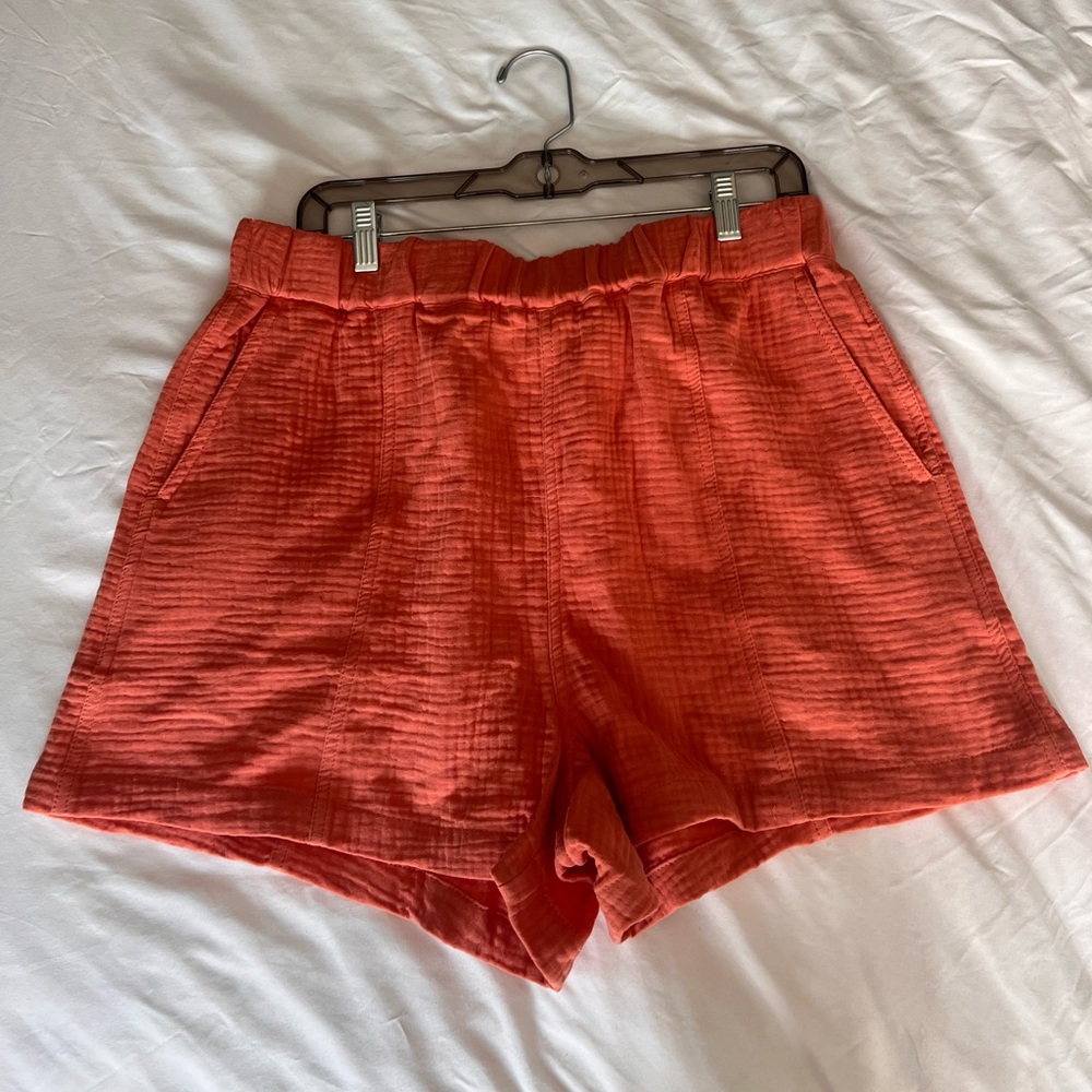 Madewell Easy Pull-On Shorts in Lightspun